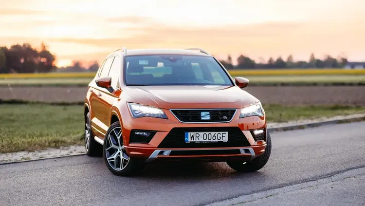 seat ateca Seat Ateca cena 98500 przebieg: 125000, rok produkcji 2018 z Radom